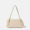 Bolso bowling grande Versace Tag de napa Bolso bowling grande Versace Tag de napa