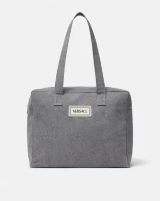 Bolso cambiador de lona para bebé