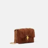 Bolso de hombro acolchado de ante Kleio Bolso de hombro acolchado de ante Kleio