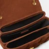 Bolso de hombro acolchado de ante Kleio Bolso de hombro acolchado de ante Kleio