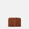 Bolso de hombro acolchado de ante Kleio Bolso de hombro acolchado de ante Kleio