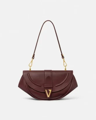 Bolso de hombro de piel Virtus