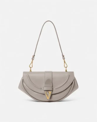 Bolso de hombro de piel Virtus
