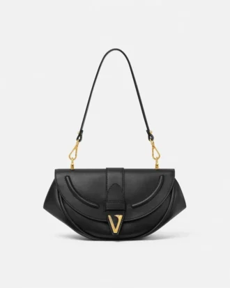 Bolso de hombro de piel Virtus
