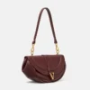 Bolso de hombro de piel Virtus