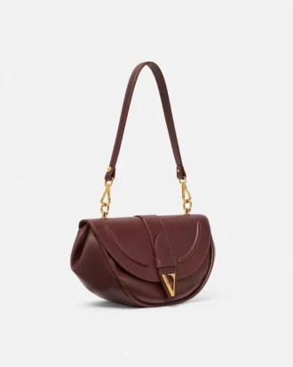 Bolso de hombro de piel Virtus
