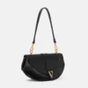 Bolso de hombro de piel Virtus