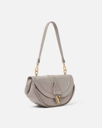 Bolso de hombro de piel Virtus