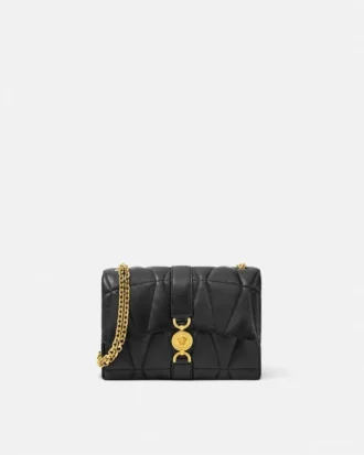 Bolso de hombro Kleio acolchado en napa