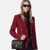 Bolso de hombro Kleio acolchado en napa Bolso de hombro Kleio acolchado en napa