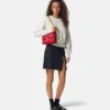 Bolso de hombro Kleio acolchado en napa Bolso de hombro Kleio acolchado en napa