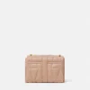 Bolso de hombro Kleio acolchado en napa Bolso de hombro Kleio acolchado en napa