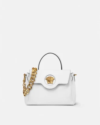 Bolso de mano de piel La Medusa