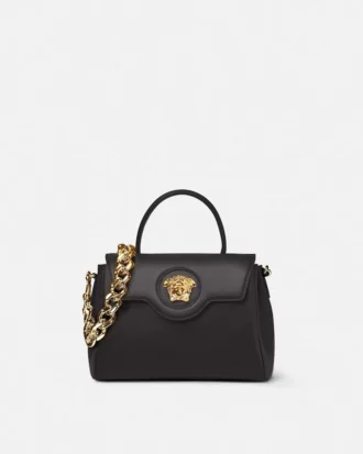 Bolso de mano de piel La Medusa