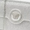 Bolso de mano de satén con adornos La Medusa