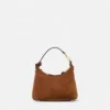 Bolso hobo de ante Versace Tag Bolso hobo de ante Versace Tag