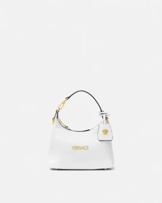Bolso Hobo Tag Nappa de Versace