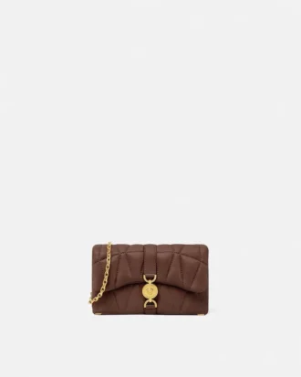 Bolso mini Kleio acolchado de napa