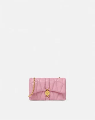 Bolso mini Kleio acolchado de napa