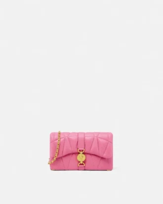 Bolso mini Kleio acolchado de napa