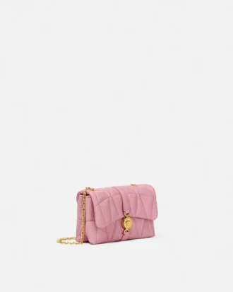 Bolso mini Kleio acolchado de napa