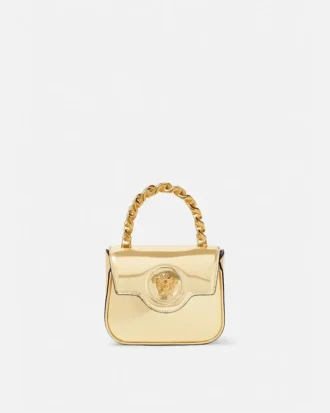 Bolso mini metálico La Medusa