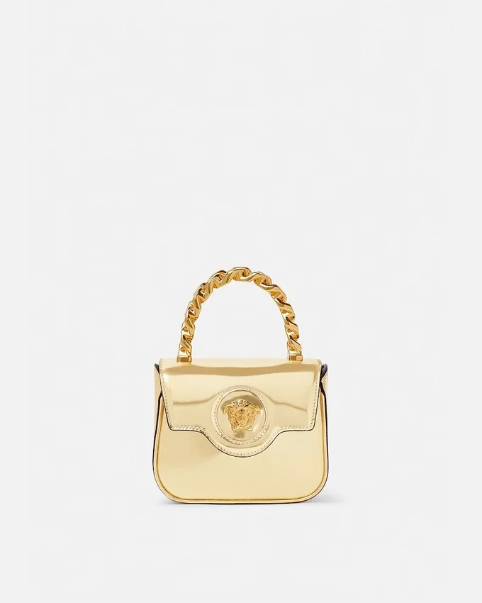 Bolso mini metálico La Medusa Bolso mini metálico La Medusa