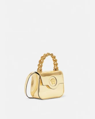 Bolso mini metálico La Medusa