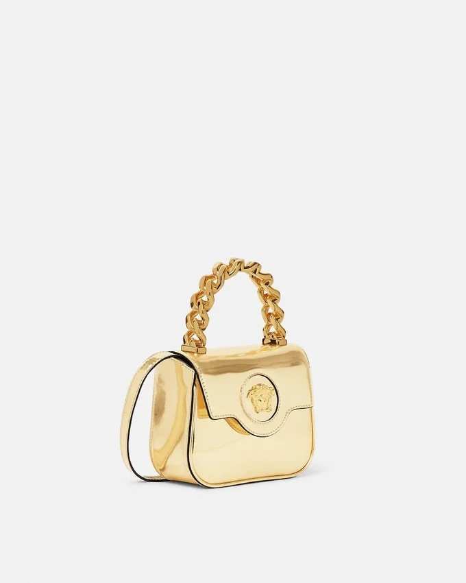 Bolso mini metálico La Medusa Bolso mini metálico La Medusa
