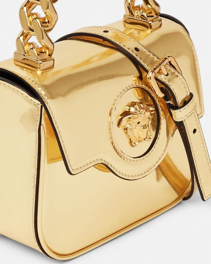 Bolso mini metálico La Medusa Bolso mini metálico La Medusa