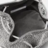 Bolso mini tipo cubo de satén con adornos La Medusa Bolso mini tipo cubo de satén con adornos La Medusa