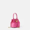 Bolso mini tipo cubo de satén La Medusa Bolso mini tipo cubo de satén La Medusa