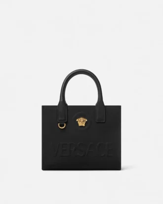 Bolso mini tote de lona La Medusa