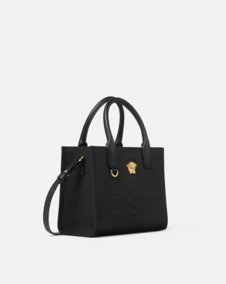 Bolso mini tote de lona La Medusa