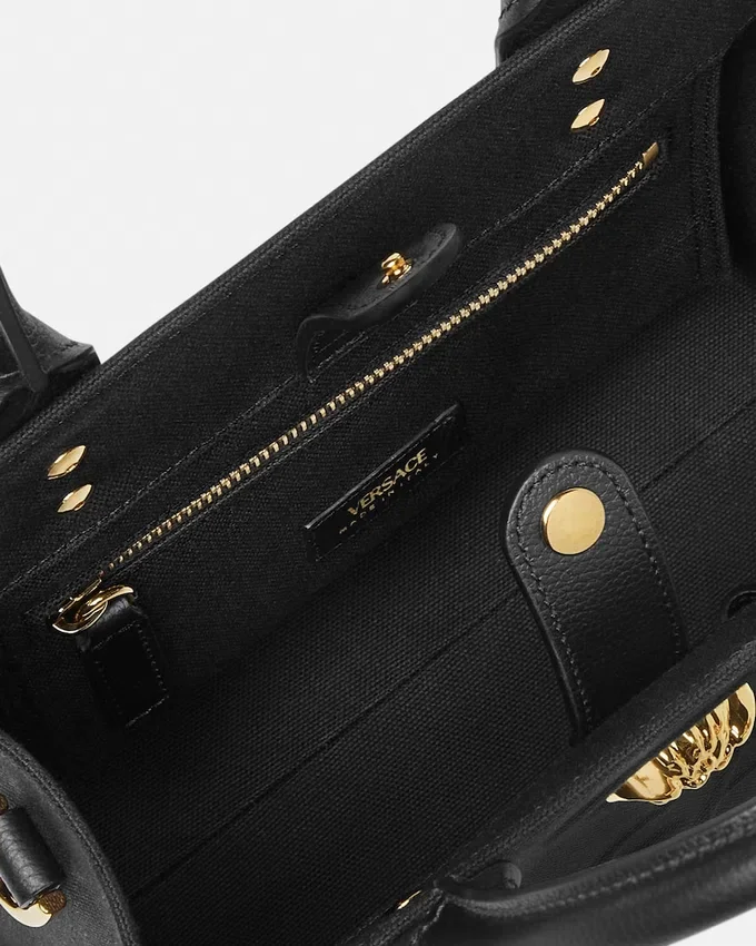 Bolso mini tote de lona La Medusa Bolso mini tote de lona La Medusa