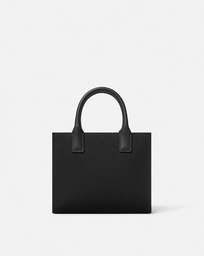 Bolso mini tote de lona La Medusa Bolso mini tote de lona La Medusa