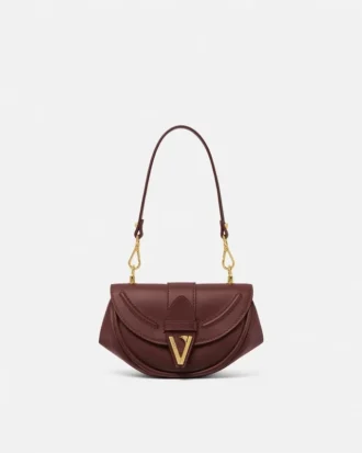 Bolso pequeño de hombro de piel Virtus