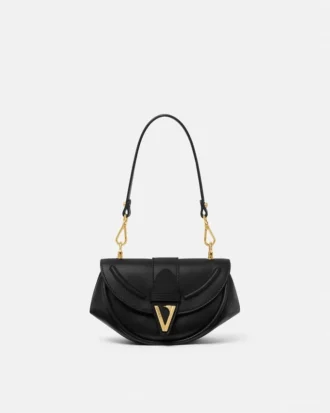 Bolso pequeño de hombro de piel Virtus