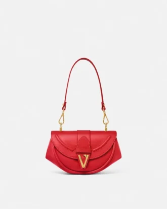 Bolso pequeño de hombro de piel Virtus