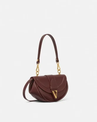 Bolso pequeño de hombro de piel Virtus