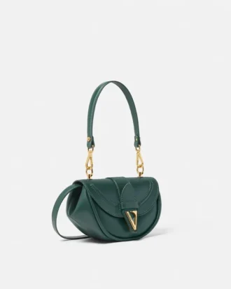Bolso pequeño de hombro de piel Virtus