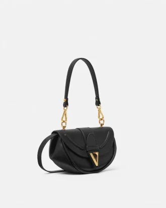 Bolso pequeño de hombro de piel Virtus