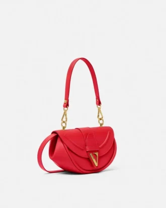 Bolso pequeño de hombro de piel Virtus