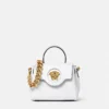 Bolso pequeño de piel con asa superior La Medusa Bolso pequeño de piel con asa superior La Medusa
