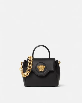 Bolso pequeño de piel con asa superior La Medusa