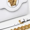 Bolso pequeño de piel con asa superior La Medusa Bolso pequeño de piel con asa superior La Medusa