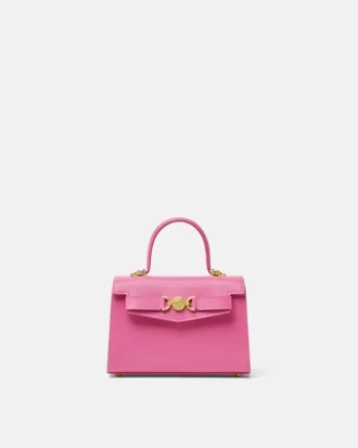 Bolso pequeño de piel con asa superior Medusa 95