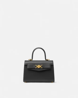 Bolso pequeño de piel con asa superior Medusa 95