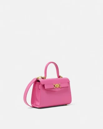 Bolso pequeño de piel con asa superior Medusa 95
