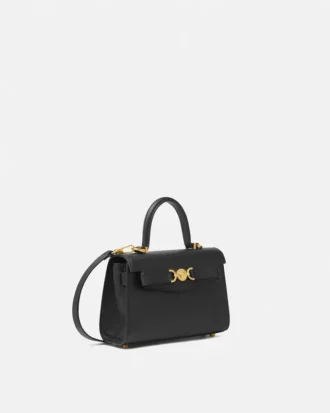 Bolso pequeño de piel con asa superior Medusa 95
